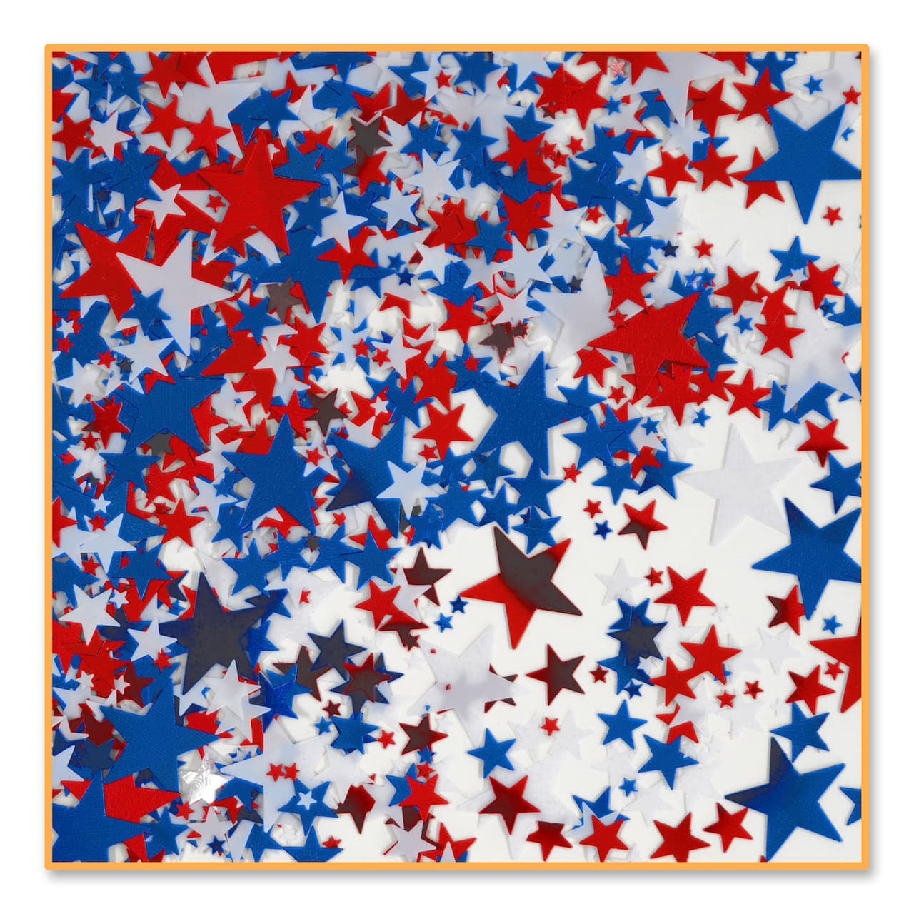 Beistle 1/2oz. Red, White & Blue Stars Confetti Packs, 3ct.